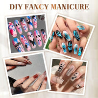 12-Color Nail Art Marker Pen Set