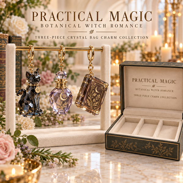 Botanical Witch Romance Bag Charm Set