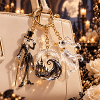 Moonlit Gothic Romance Bag Charm Set