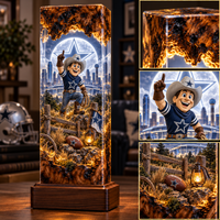 Dallas Football Story Cube Resin Lamp