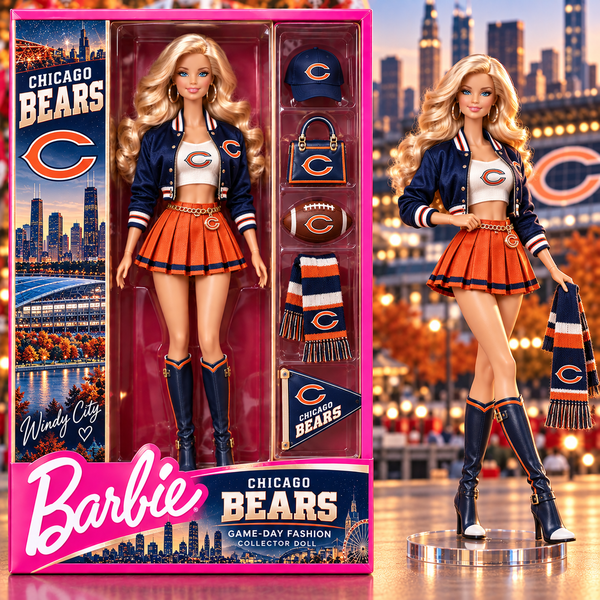 Chicago Gameday Fashion Collector Doll